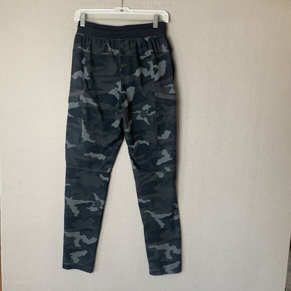 Under Armour Pants Mens Small Black Camo UA Elite Cargo Athletic Drawstring - Picture 2 of 8